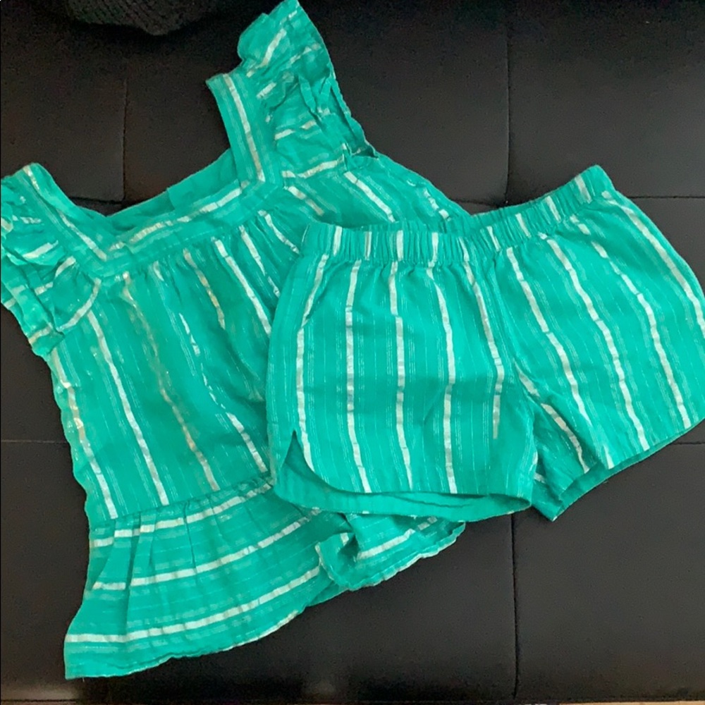 Little girls tunic shirt set 💖